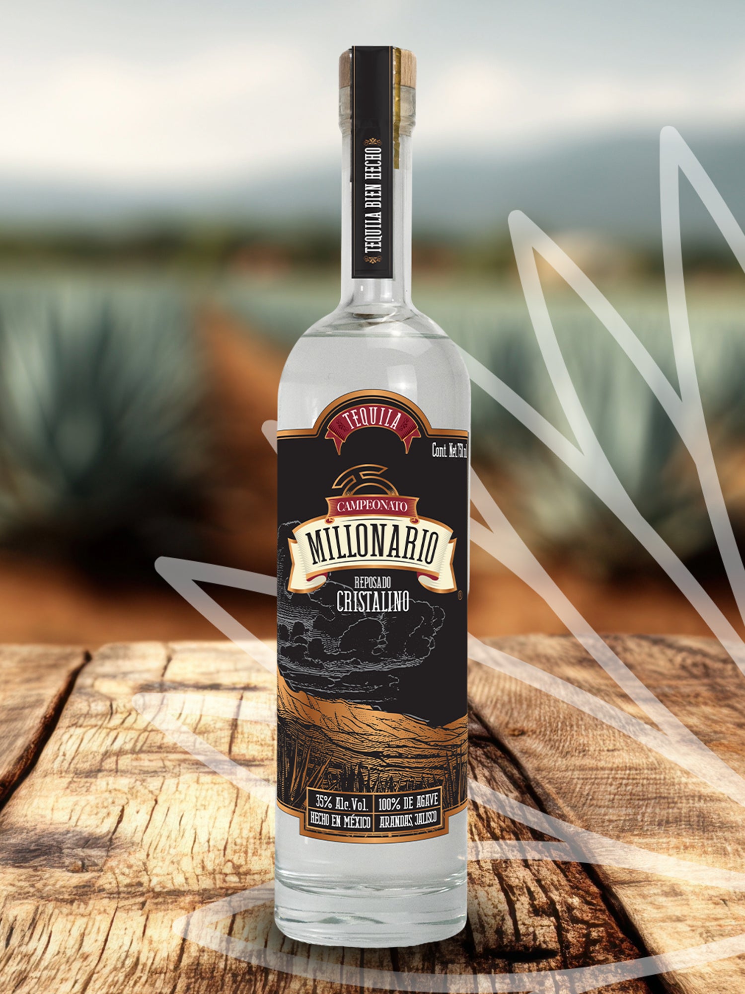 Millionaire Cristalino Tequila